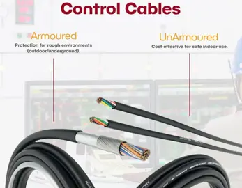 PVC Insulated Armoured and Unarmoured Control Cables – Which One to Choose?